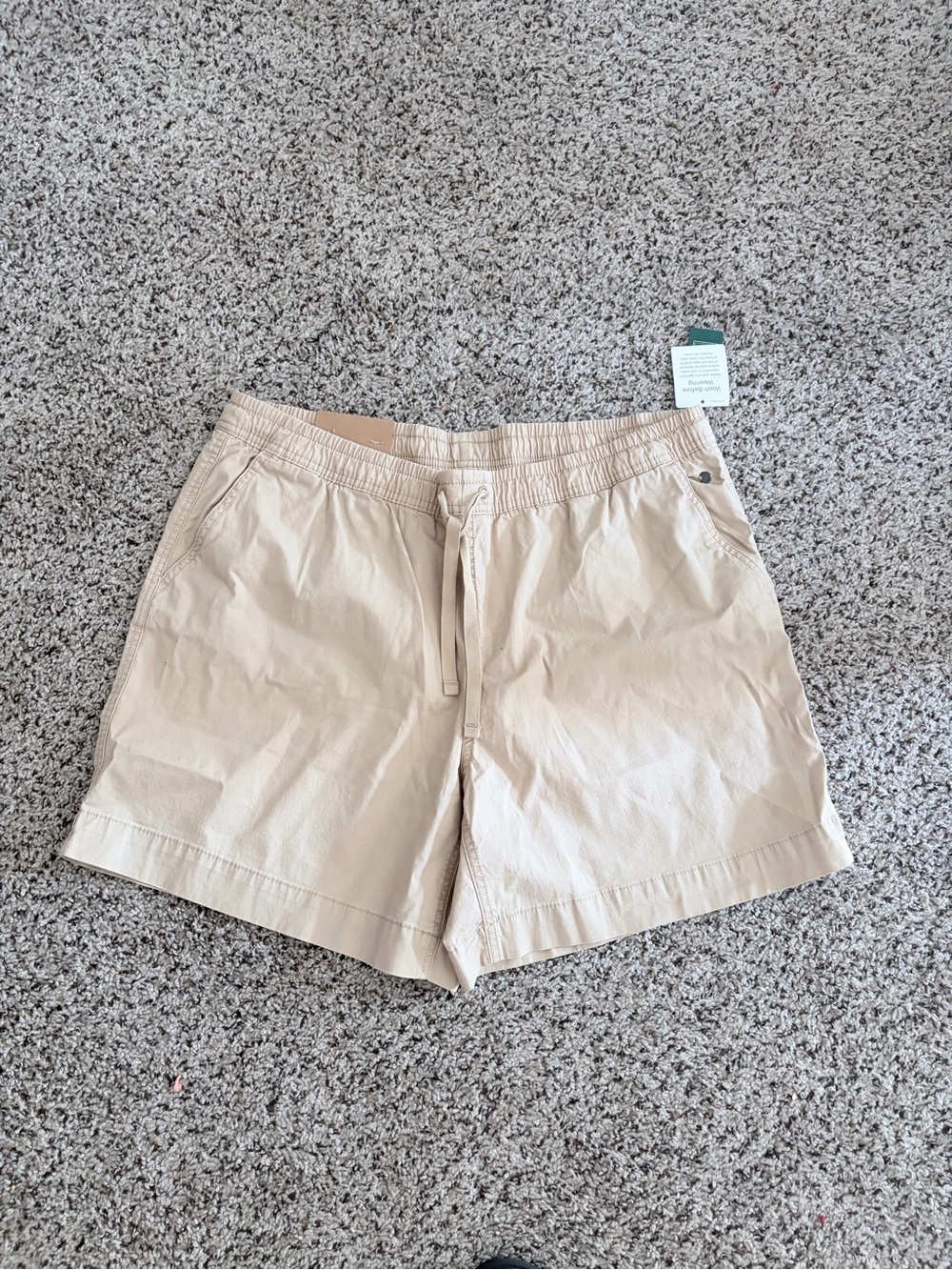 Summer khaki casual L.L. Bean plus size shorts